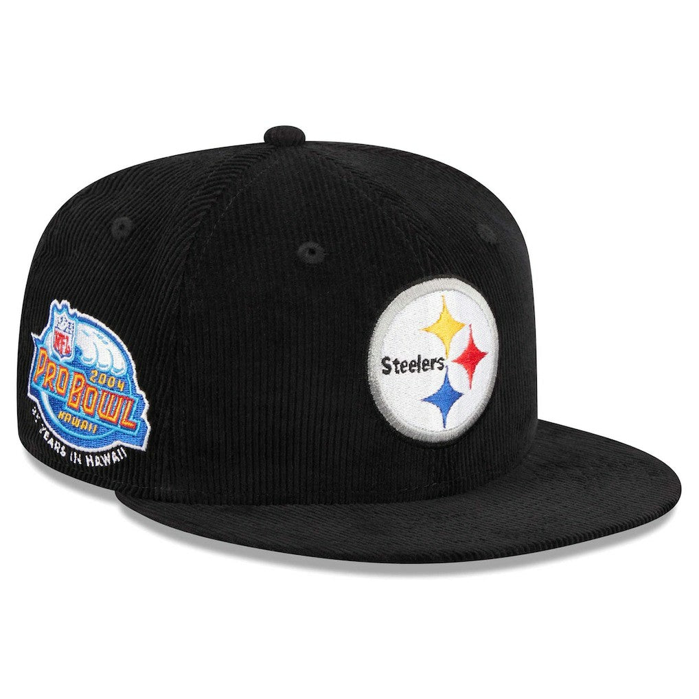 Throwback Cord 59FIFTY Fitted Hat - Pittsburgh Steelers Hats