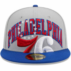 New Era Philadelphia 76ers Tip-Off Two-Tone 59FIFTY Fitted Hat