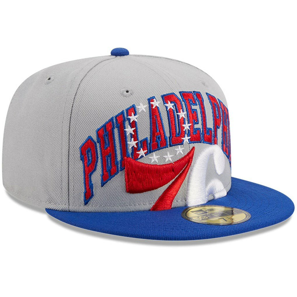 New Era Philadelphia 76ers Tip-Off Two-Tone 59FIFTY Fitted Hat