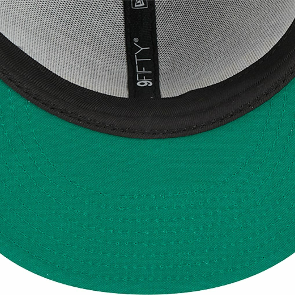 New Era Golden State Warriors Post-Up Pin Mesh 9FIFTY Snapback Hat sale