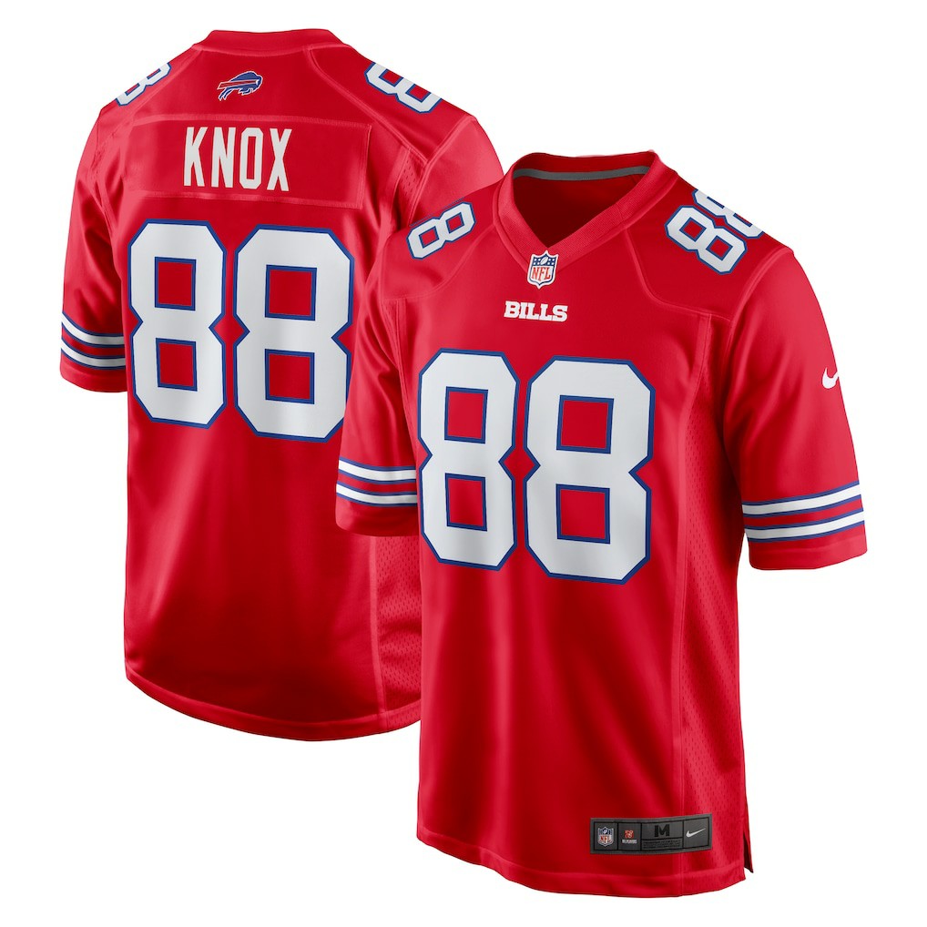 Dawson Knox  Alternate Game Jersey - Buffalo Bills Jerseys