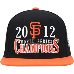 Black San Francisco Giants Mitchell & Ness World Series Champs Snapback Hat