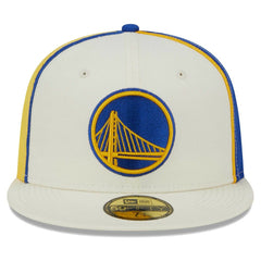 New Era Golden State Warriors Piped Pop Panel 59FIFTY Fitted Hat sale