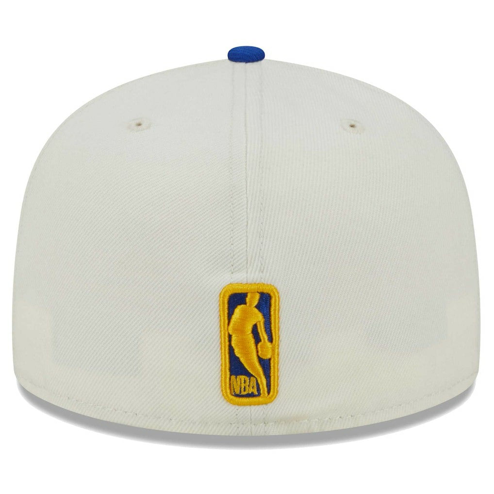 New Era Golden State Warriors Piped Pop Panel 59FIFTY Fitted Hat sale