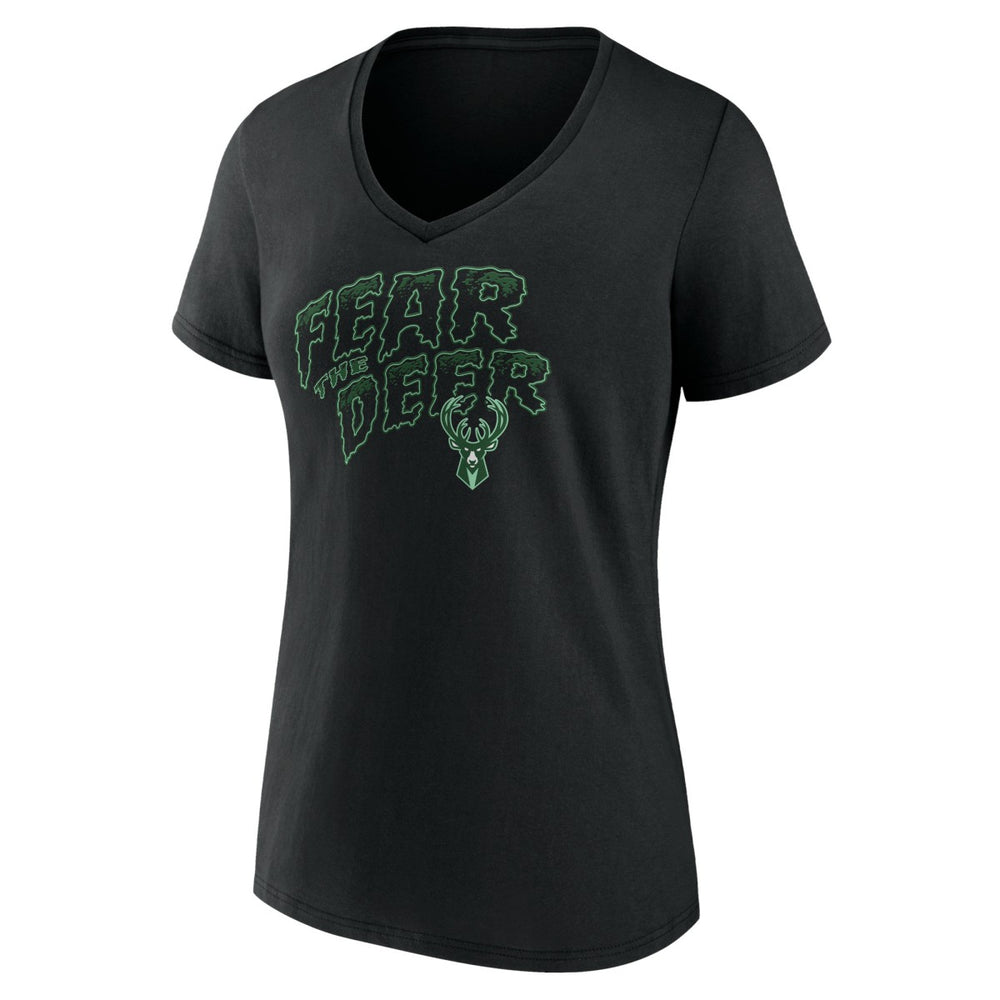 Milwaukee Bucks Women's Team Pride V-Neck T-Shirt