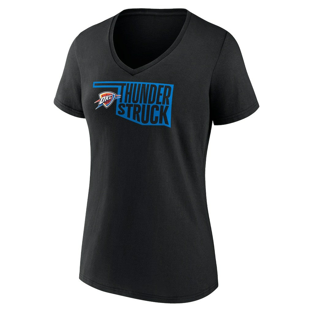 Oklahoma City Thunder Women's Team Pride V-Neck T-Shirt sale