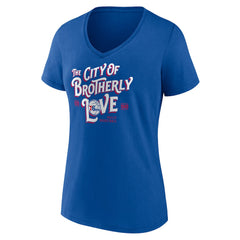 Philadelphia 76ers Women's Team Pride V-Neck T-Shirt