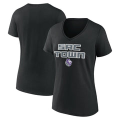 Sacramento Kings Women's Team Pride V-Neck T-Shirt