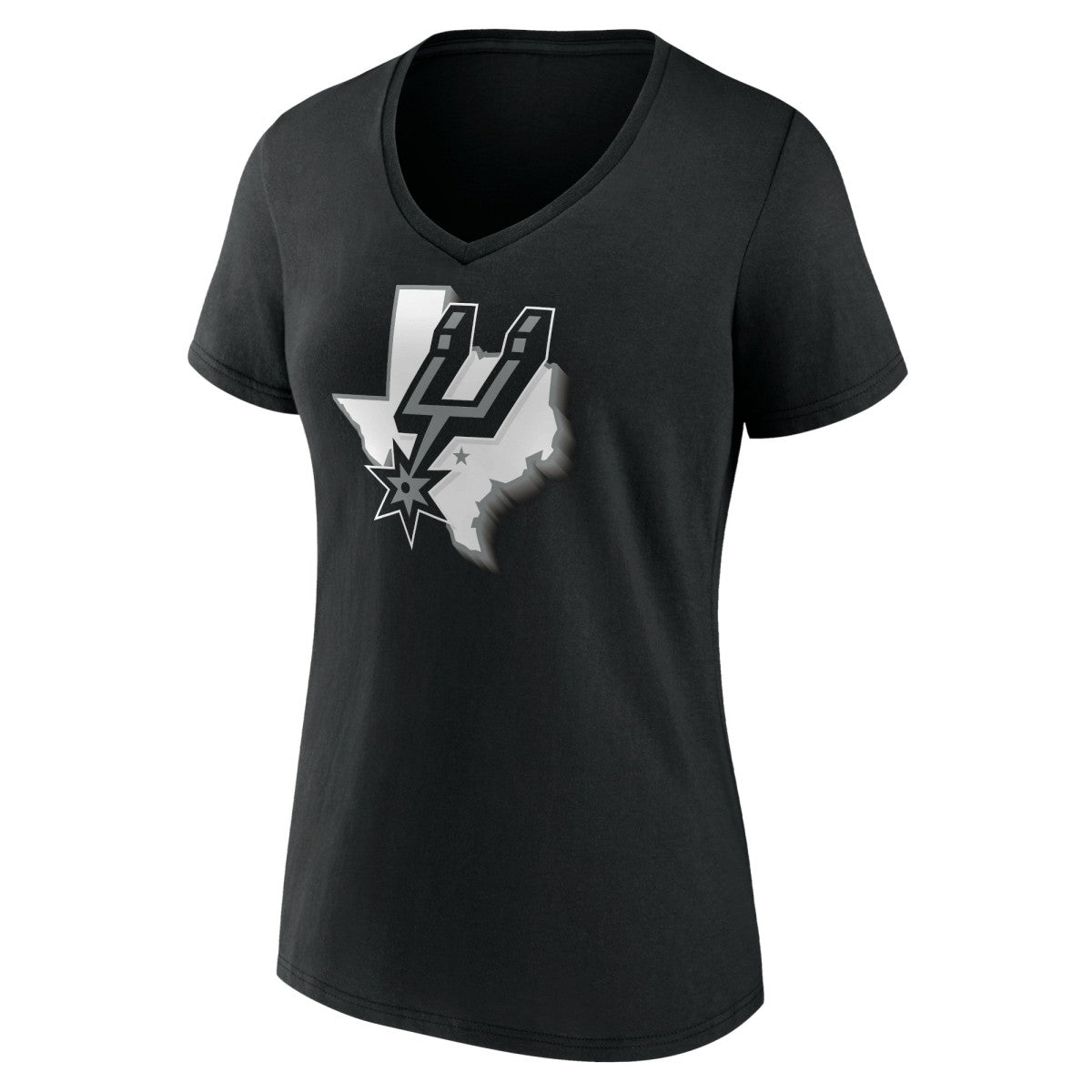 San Antonio Spurs Women's Team Pride V-Neck T-Shirt