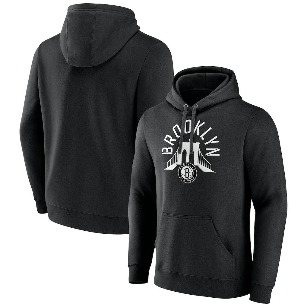 Brooklyn Nets Announcer Pullover Hoodie