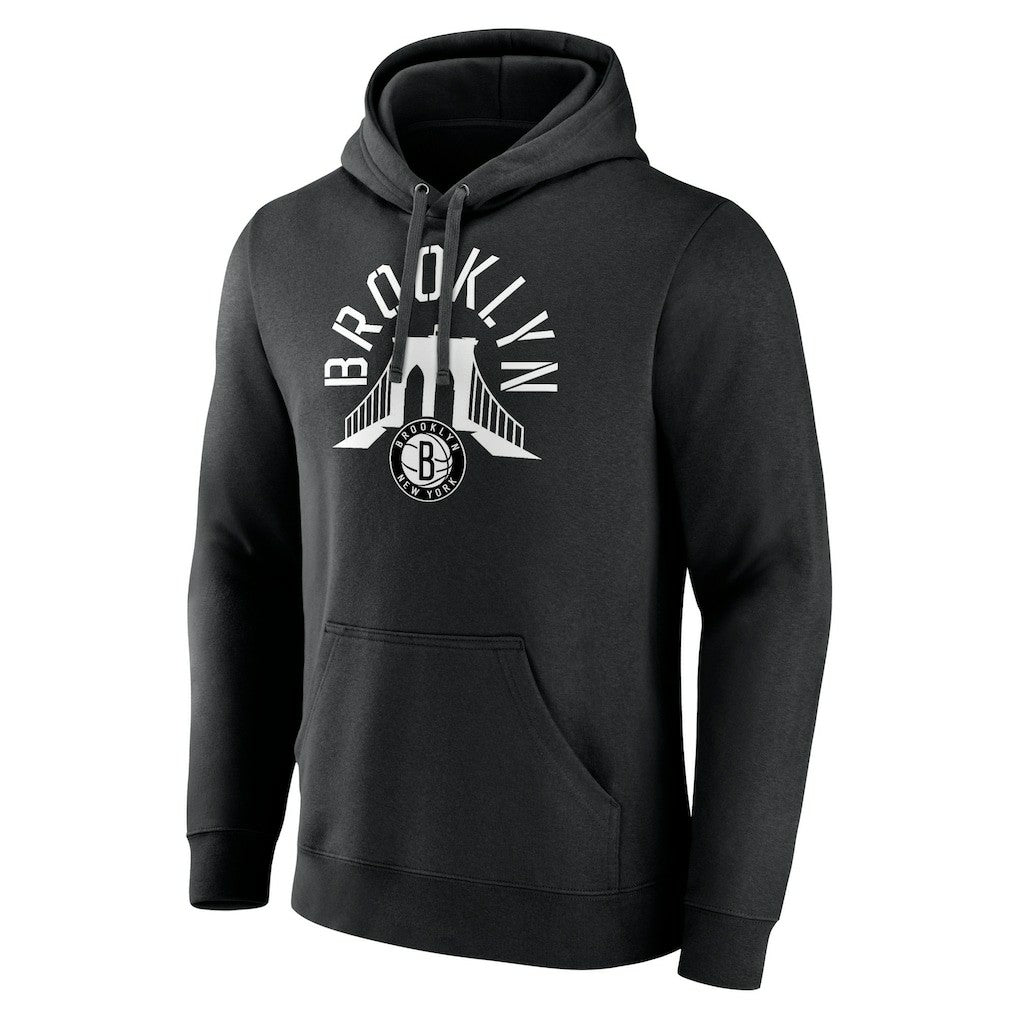 Brooklyn Nets Announcer Pullover Hoodie
