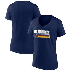 Denver Nuggets Women's Announcer V-Neck T-Shirt sale