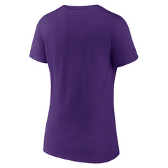 Los Angeles Lakers Women's Announcer V-Neck T-Shirt