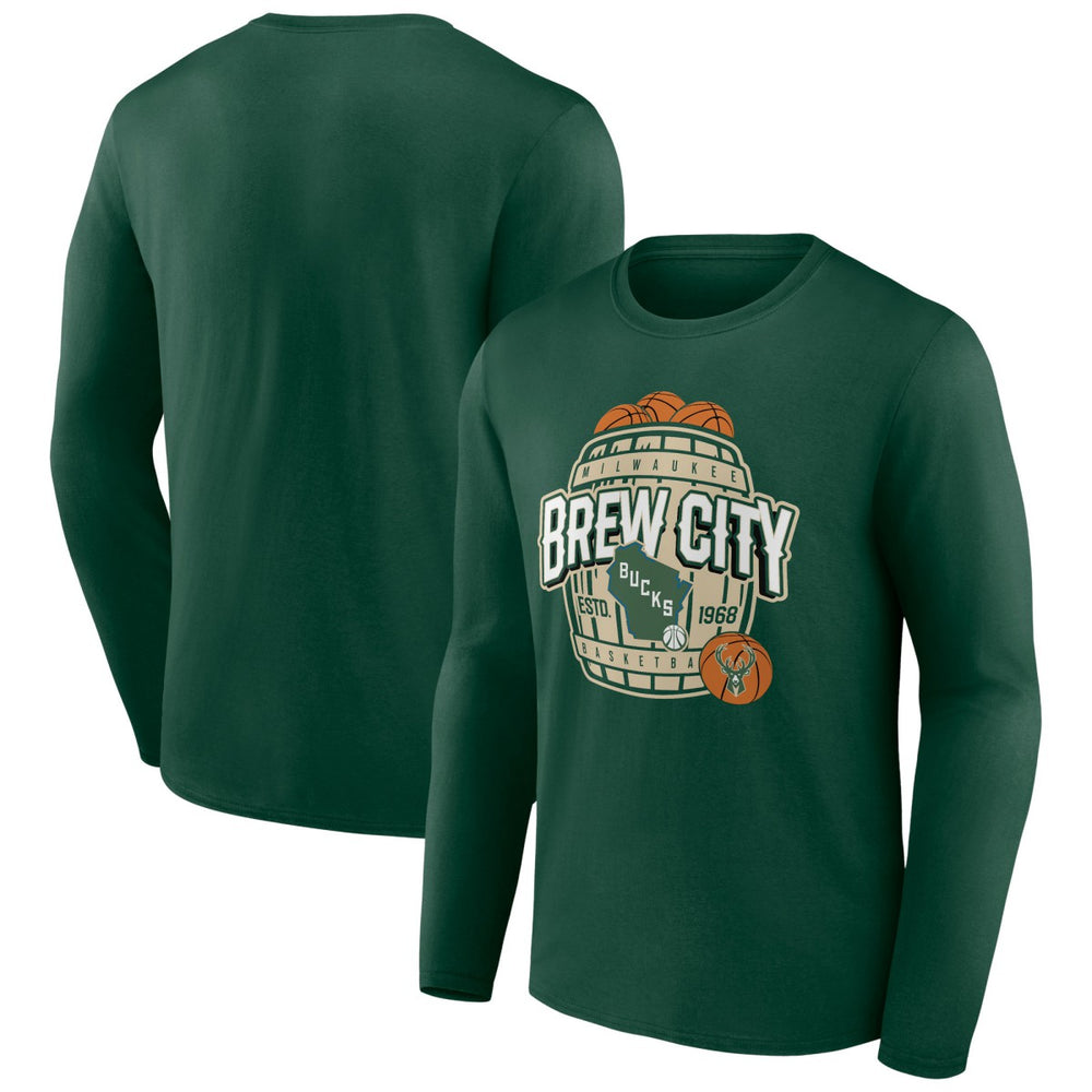 Milwaukee Bucks Announcer Long Sleeve T-Shirt