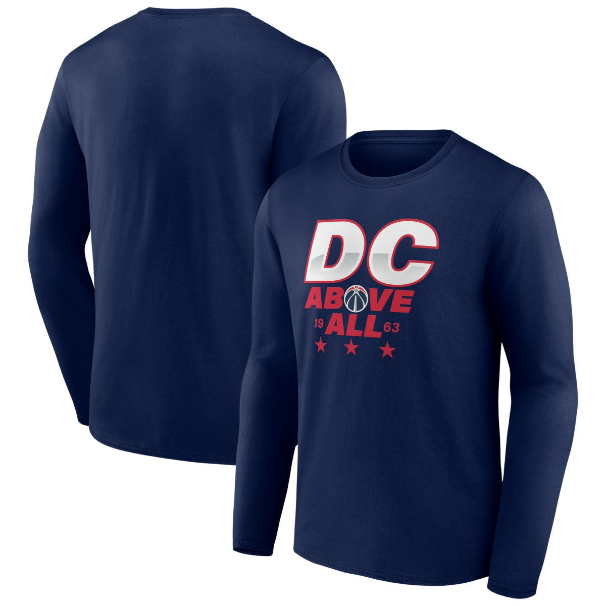 Washington Wizards Announcer Long Sleeve T-Shirt
