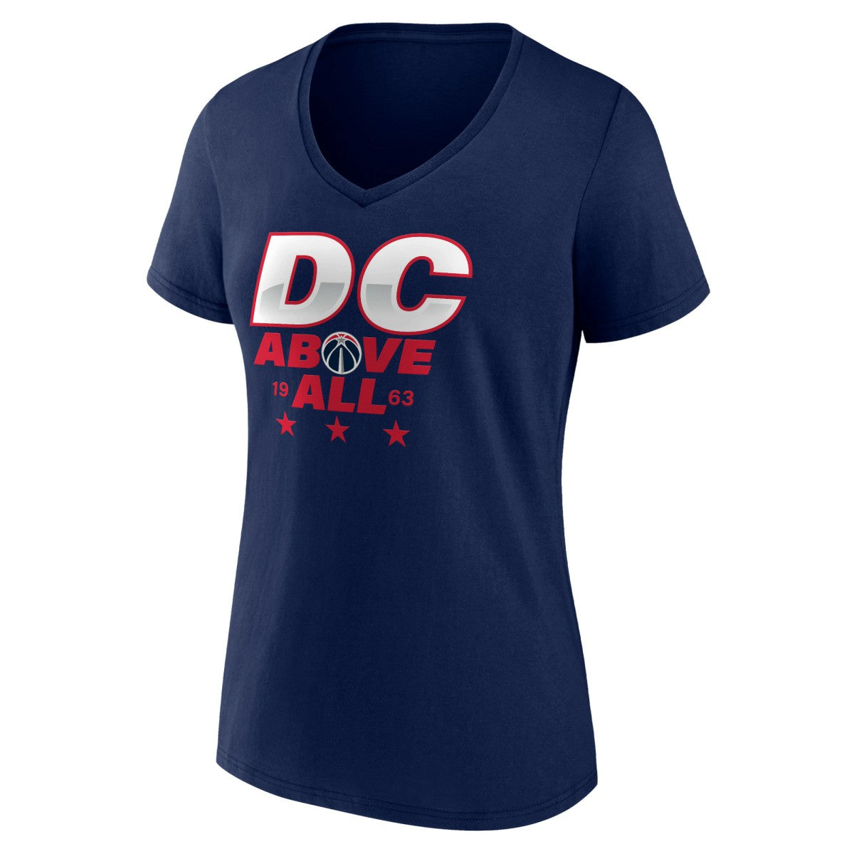 Washington Wizards Women's Announcer V-Neck T-Shirt