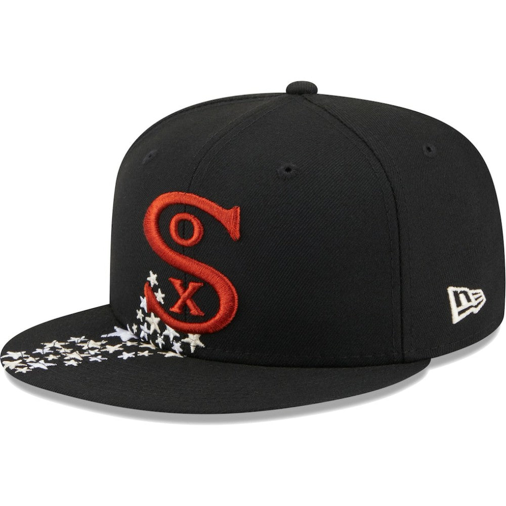 Black Chicago White Sox New Era  Meteor 59FIFTY Fitted Hat