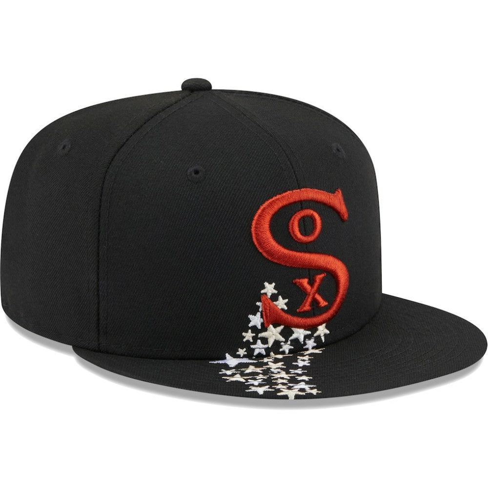 Black Chicago White Sox New Era  Meteor 59FIFTY Fitted Hat