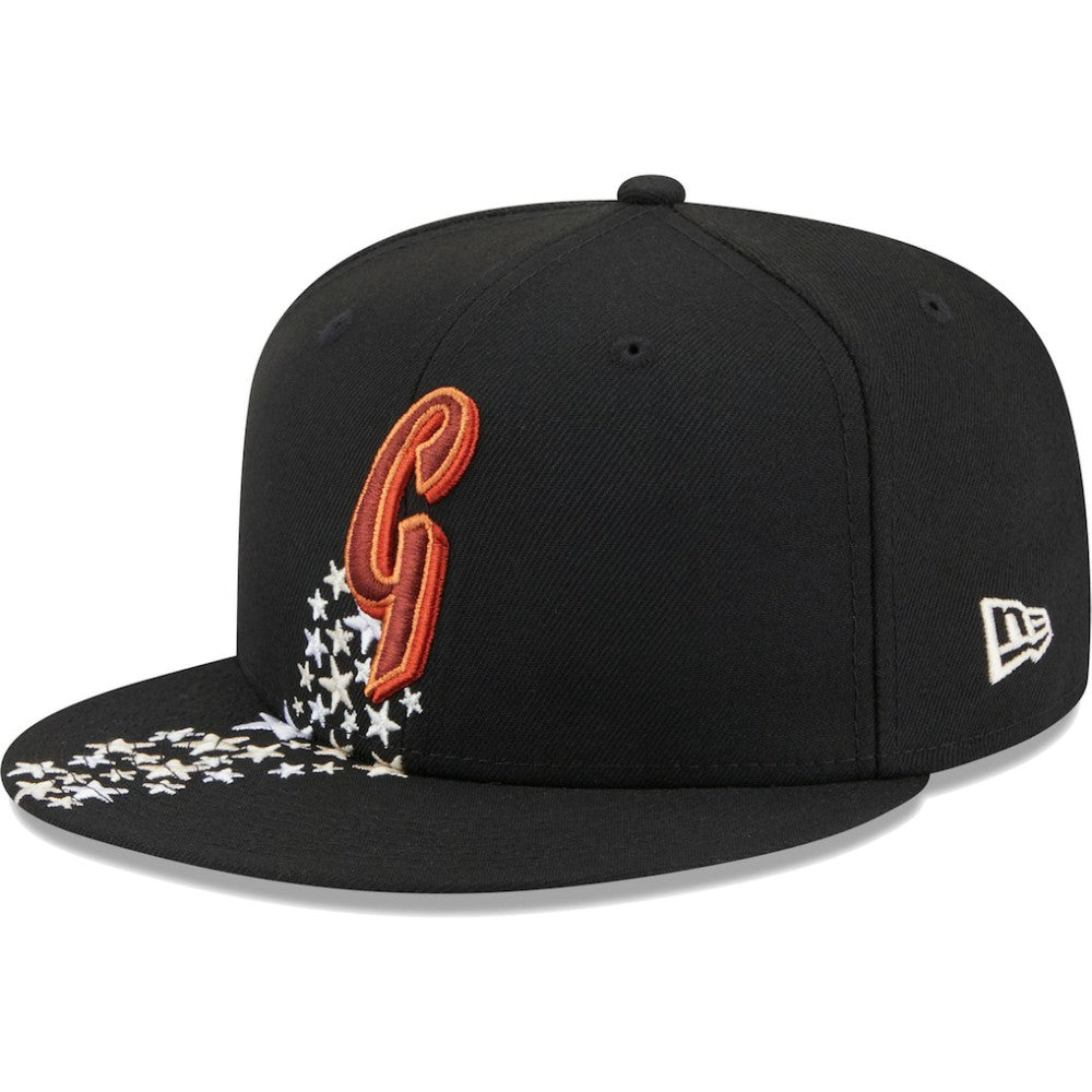 Black San Francisco Giants New Era  Meteor 59FIFTY Fitted Hat
