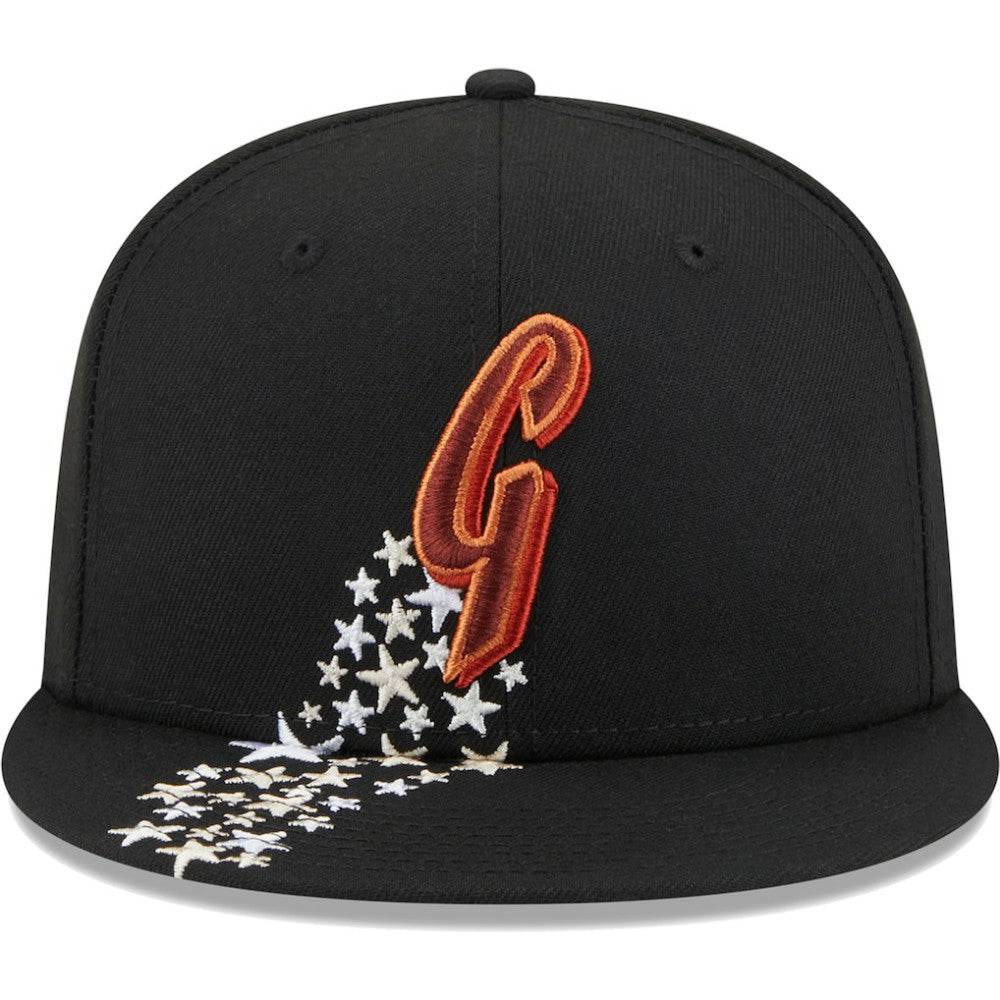 Black San Francisco Giants New Era  Meteor 59FIFTY Fitted Hat