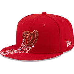 Red Washington Nationals New Era  Meteor 59FIFTY Fitted Hat