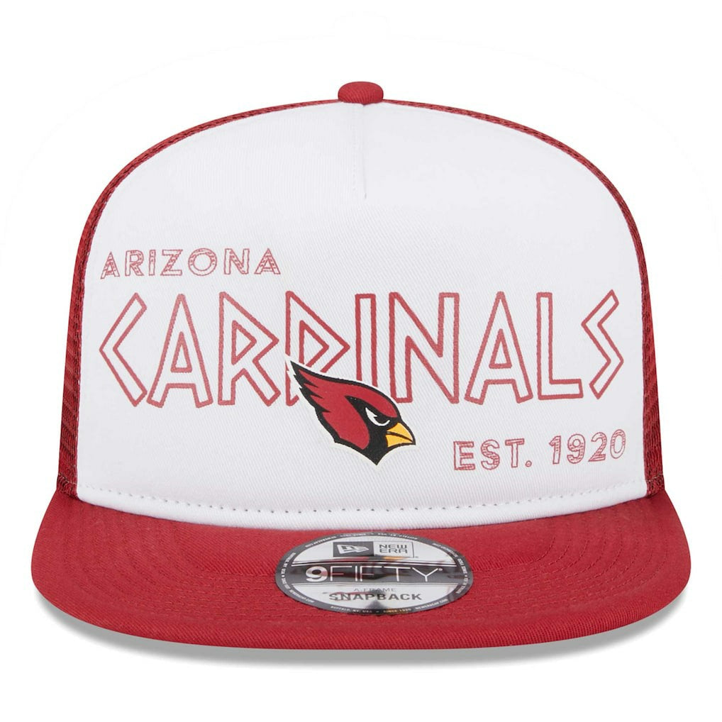 Banger 9FIFTY Trucker Snapback Hat - Arizona Cardinals Hats
