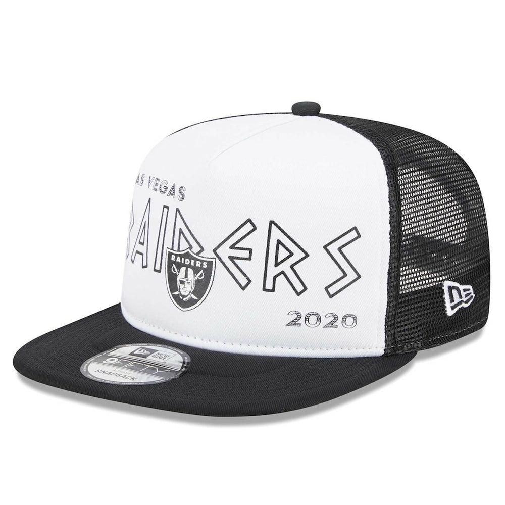 Banger 9FIFTY Trucker Snapback Hat - Las Vegas Raiders Hats