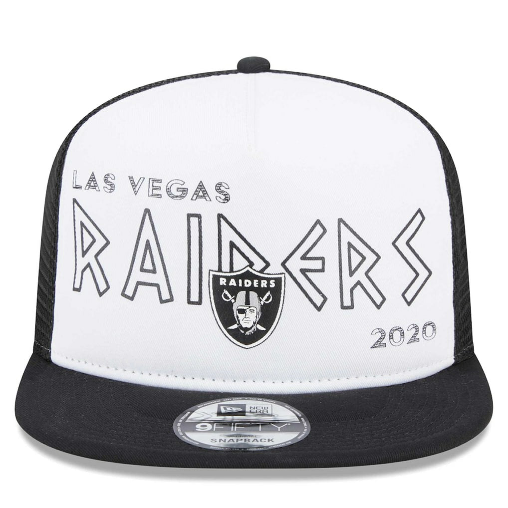 Banger 9FIFTY Trucker Snapback Hat - Las Vegas Raiders Hats