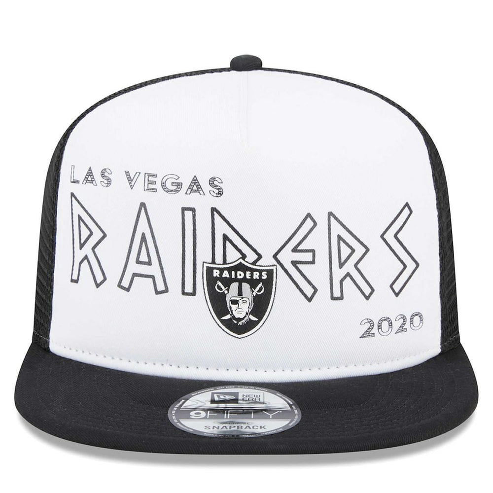 Banger 9FIFTY Trucker Snapback Hat - Las Vegas Raiders Hats