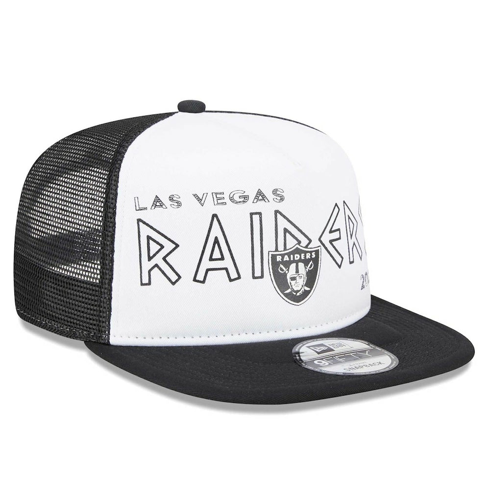 Banger 9FIFTY Trucker Snapback Hat - Las Vegas Raiders Hats