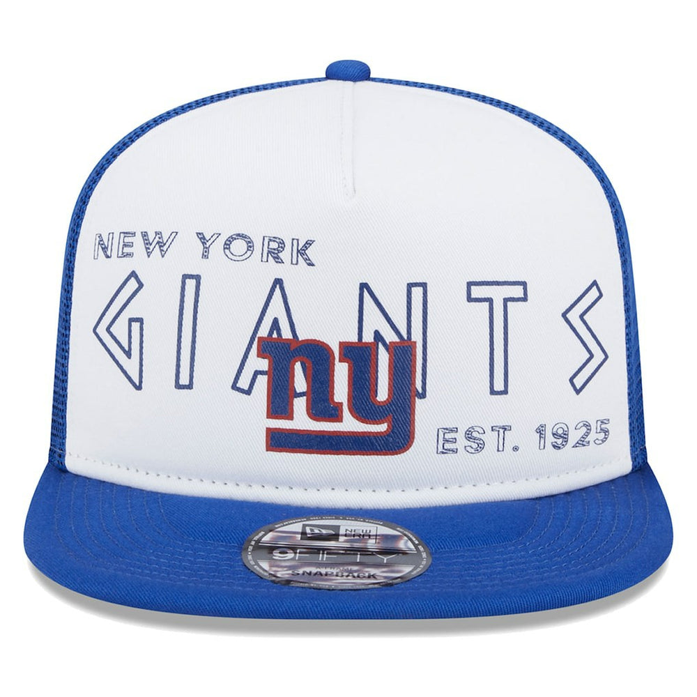 Banger 9FIFTY Trucker Snapback Hat - New York Giants Hats