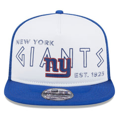 Banger 9FIFTY Trucker Snapback Hat - New York Giants Hats
