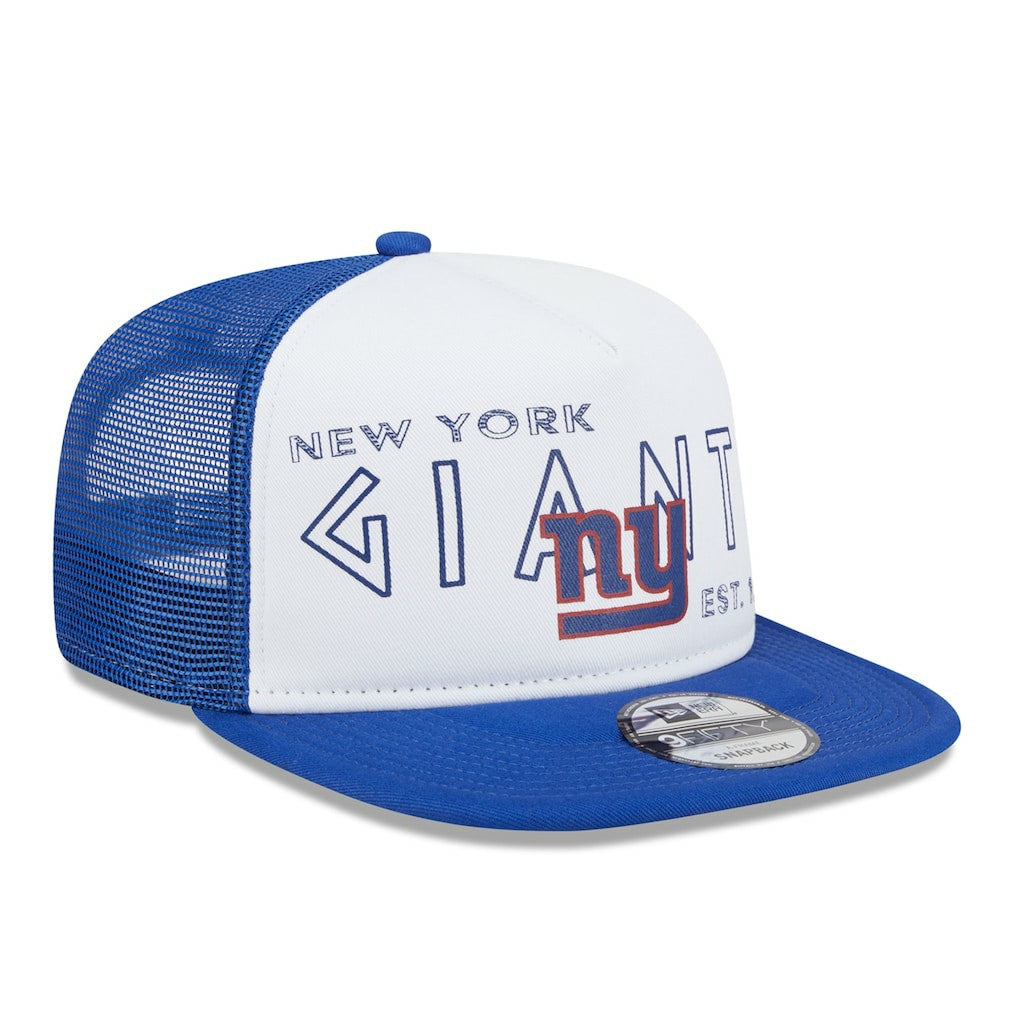 Banger 9FIFTY Trucker Snapback Hat - New York Giants Hats