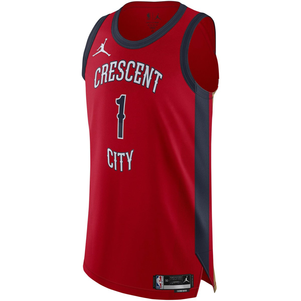 Zion Williamson New Orleans Pelicans Jordan Brand Authentic Jersey