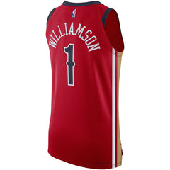 Zion Williamson New Orleans Pelicans Jordan Brand Authentic Jersey
