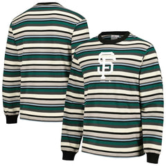 Cream/Green San Francisco Giants PLEASURES Ballpark Long Sleeve T-Shirt