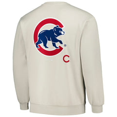 Gray Chicago Cubs PLEASURES Ballpark Pullover Sweatshirt