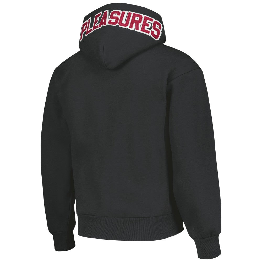 Black Cincinnati Reds PLEASURES Opening Day Full-Zip Hoodie