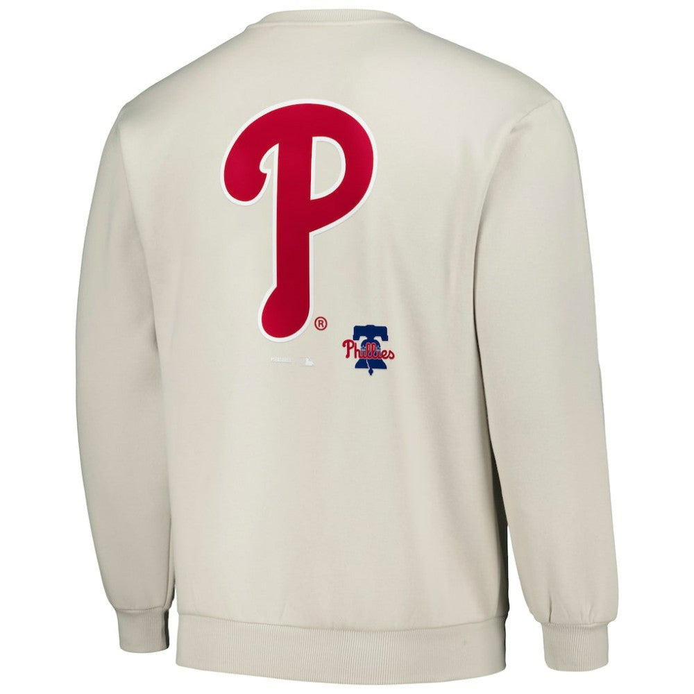 Gray Philadelphia Phillies PLEASURES Ballpark Pullover Sweatshirt