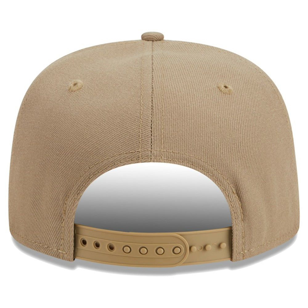 Khaki Chicago Cubs New Era Golfer Adjustable Hat