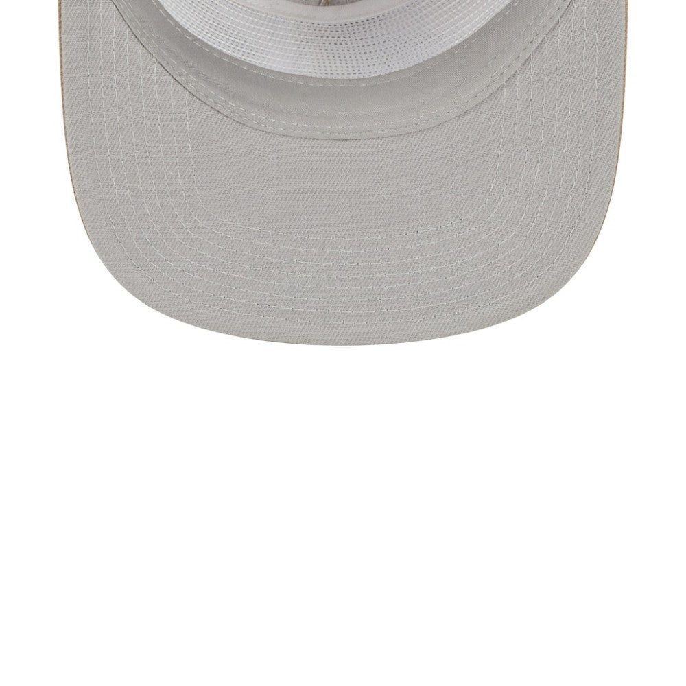 Khaki Chicago Cubs New Era Golfer Adjustable Hat