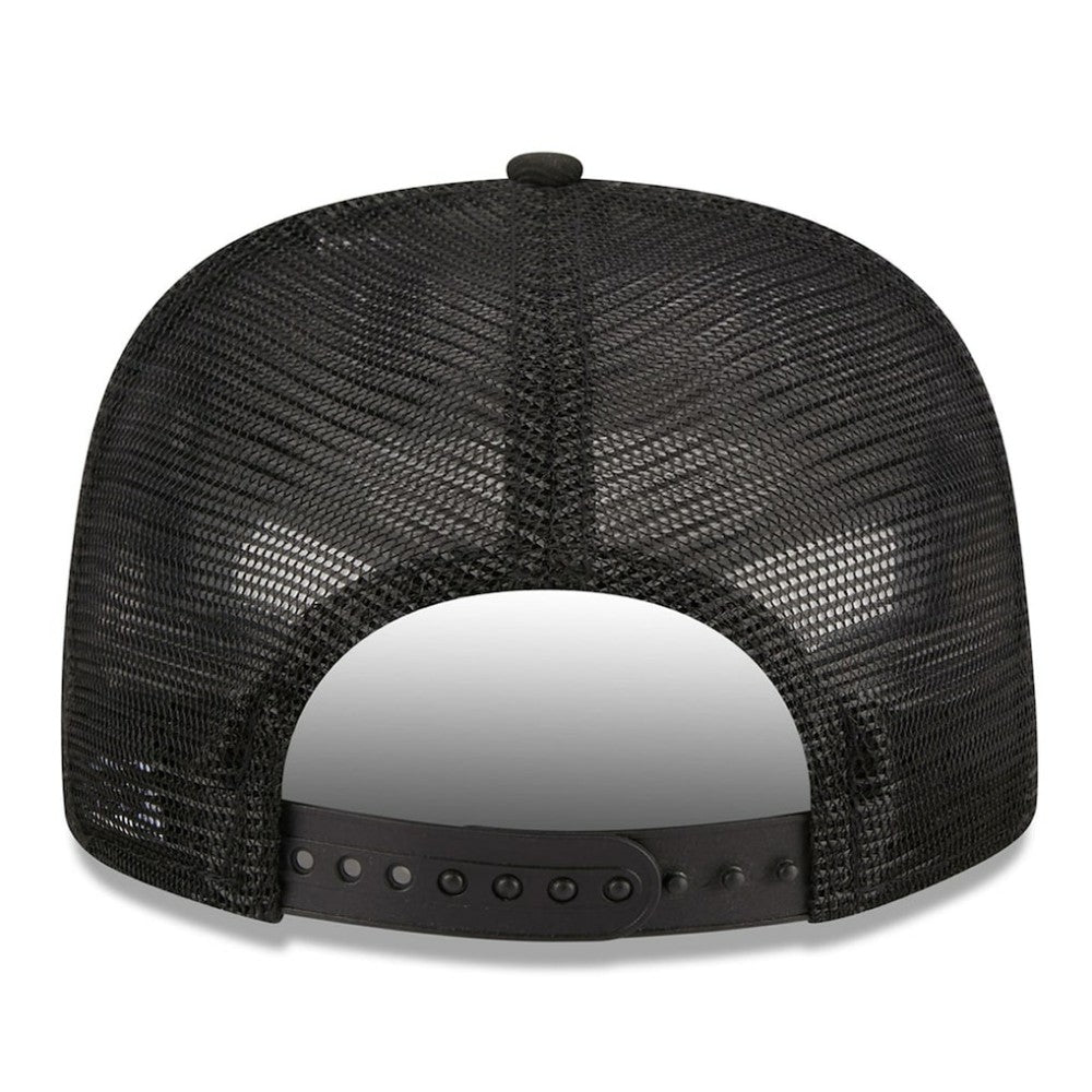 Black Chicago White Sox New Era  Street Team A-Frame Trucker 9FIFTY Snapback Hat