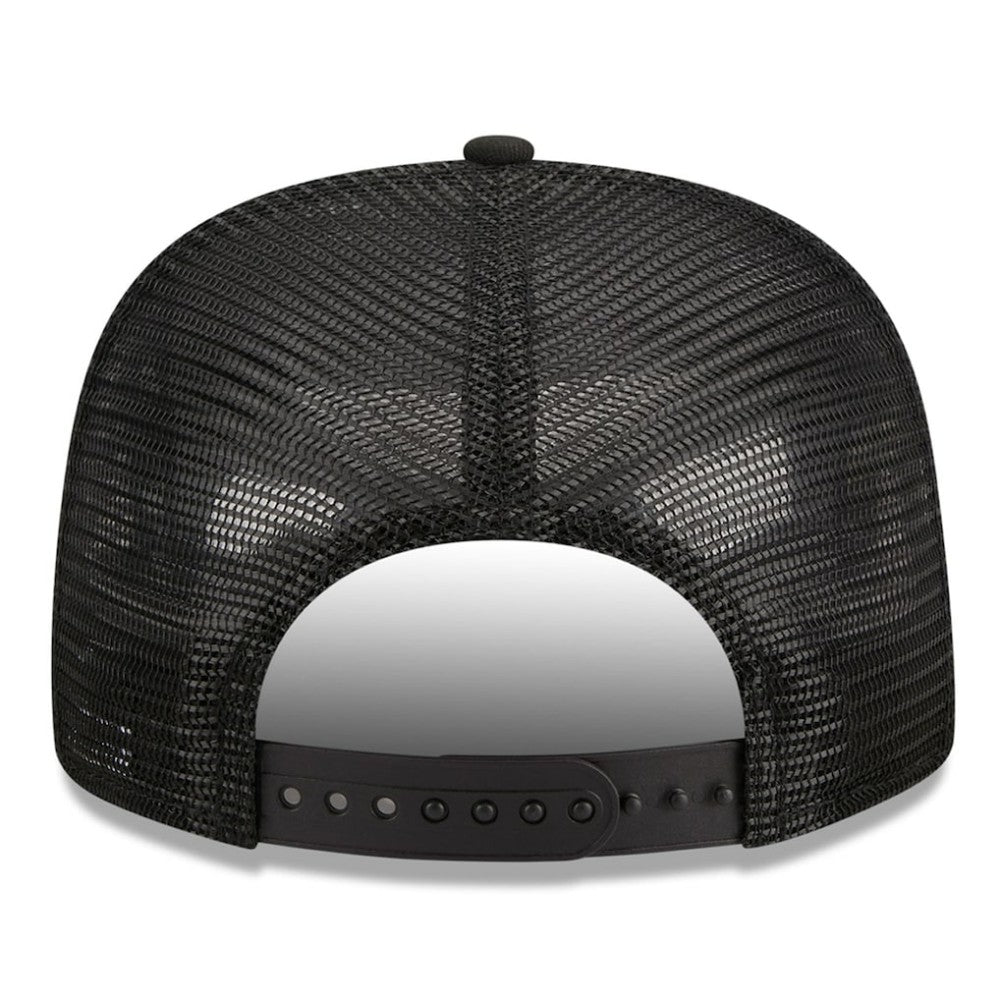 Black New York Yankees New Era  Street Team A-Frame Trucker 9FIFTY Snapback Hat