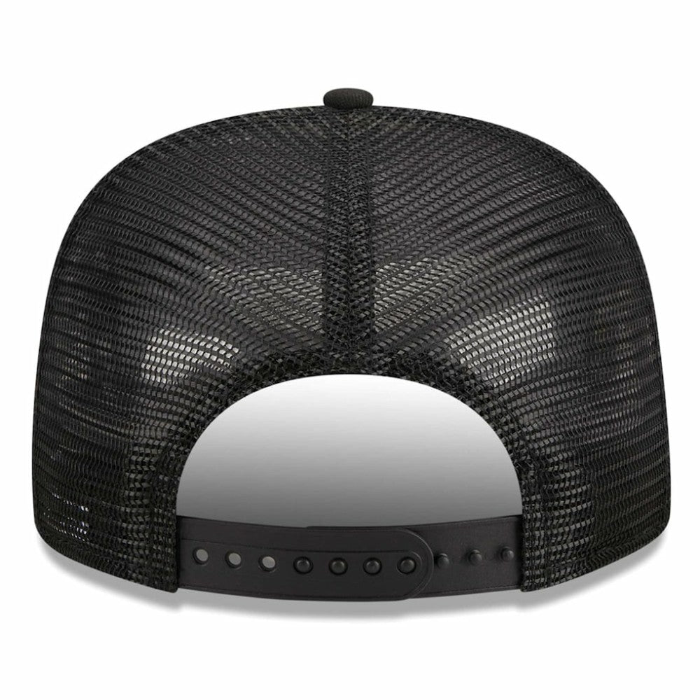 Black Pittsburgh Pirates New Era  Street Team A-Frame Trucker 9FIFTY Snapback Hat