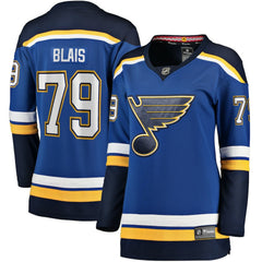 NHL Sammy Blais St. Louis Blues Women's Fanatics Home Breakaway Jersey