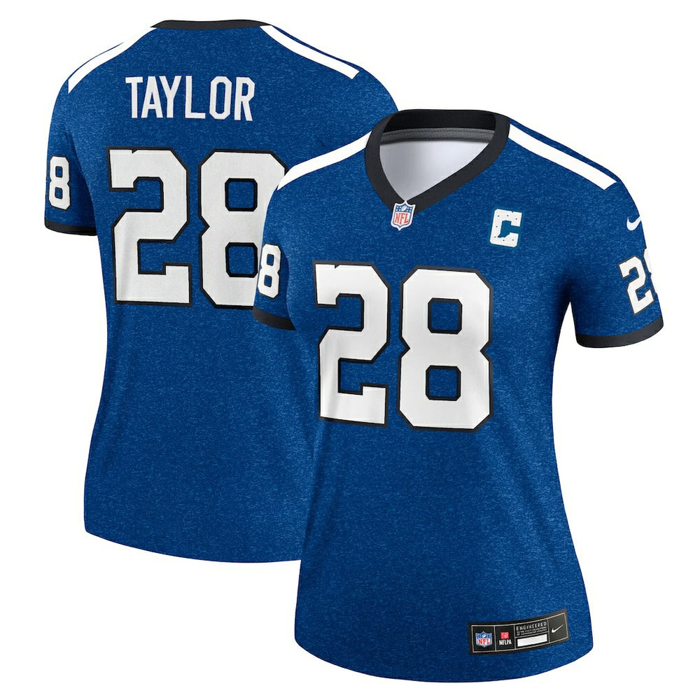 Jonathan Taylor  Women's Alternate Legend Player Performance Top - Indianapolis Colts Tops