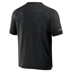 NFL x Darius Rucker Collection Washed Raglan Henley T-Shirt - New Orleans Saints T-shirts