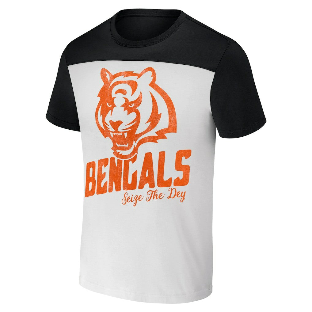 NFL x Darius Rucker Collection Colorblocked T-Shirt - Cincinnati Bengals T-shirts