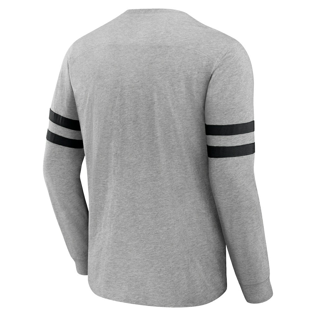 NFL x Darius Rucker Collection Henley Long Sleeve T-Shirt - Carolina Panthers T-shirts
