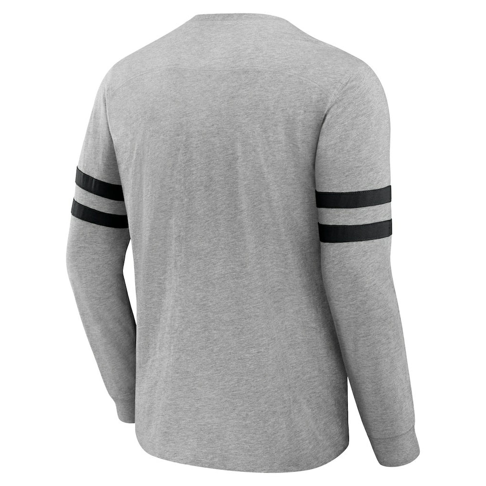 NFL x Darius Rucker Collection Henley Long Sleeve T-Shirt - Carolina Panthers T-shirts